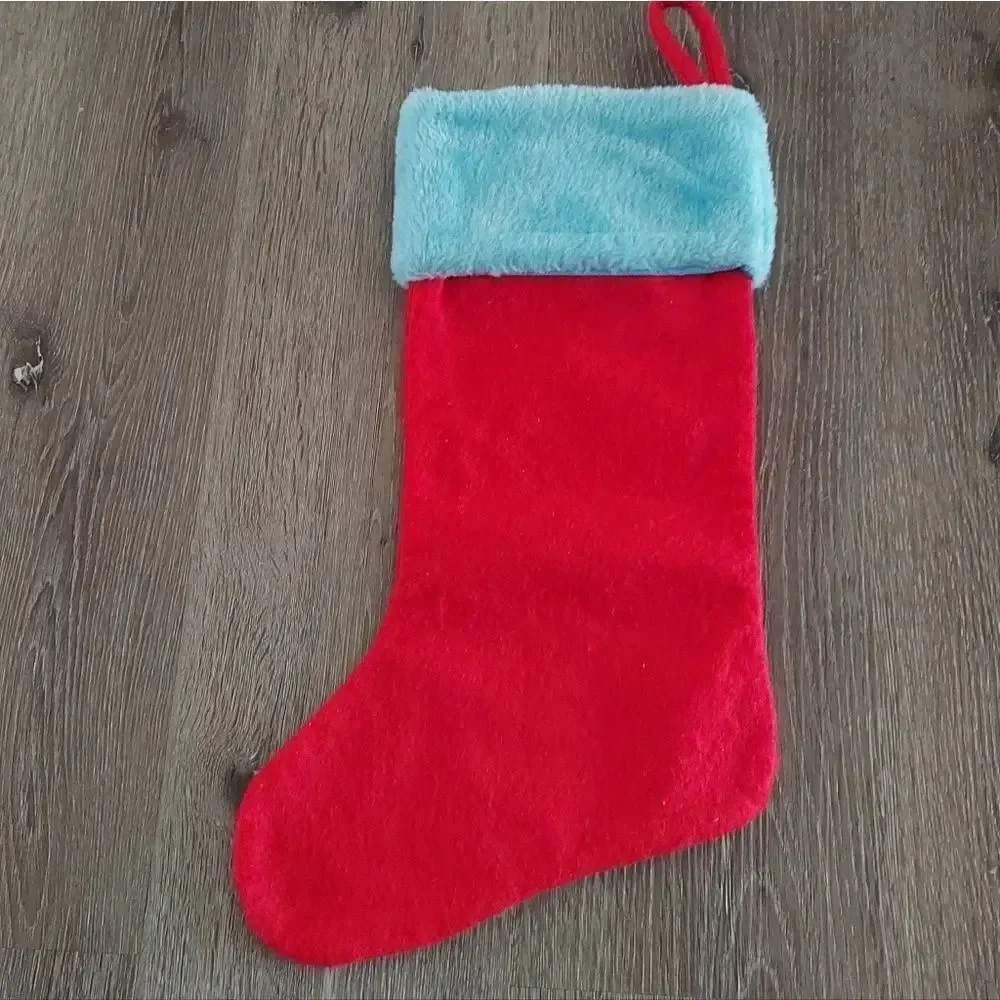Dr. Seuss Grinch Naughty or Nice Red Holiday Stocking
